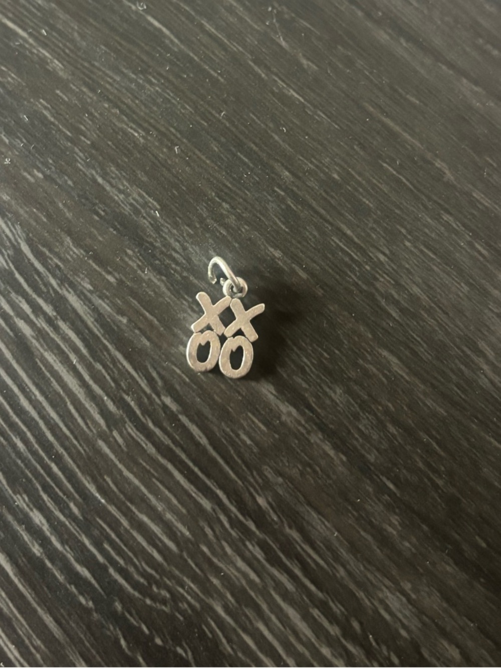 James Avery Silver 'XOXO' Charm Pendant